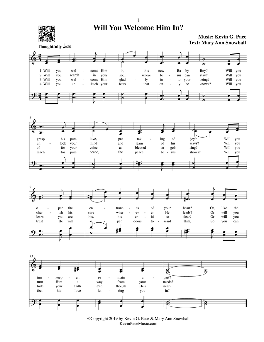 Hymns 17: Original Sacred SATB Music, volume 17 4-Part scores gallery preview page 4