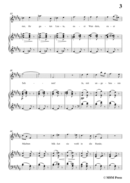 Schubert-Geheimes,Op.14 No.2,in B Major,for Voice&Piano image number null