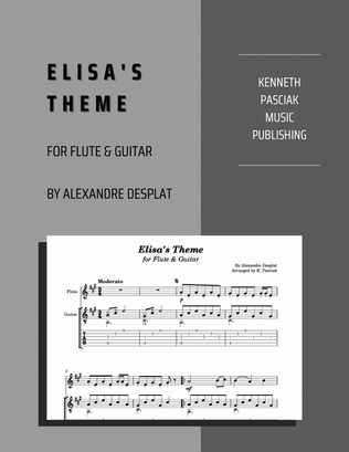 Book cover for Elisa's Theme