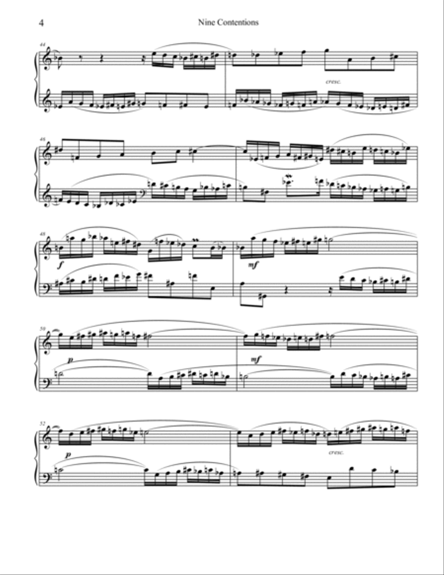 Nine Contentions, Op. 178 Piano Method scores gallery preview page 4