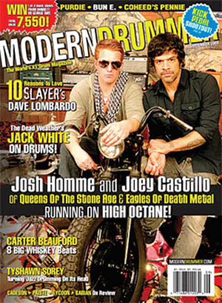 Modern Drummer Magazine Back Issue - September 2009