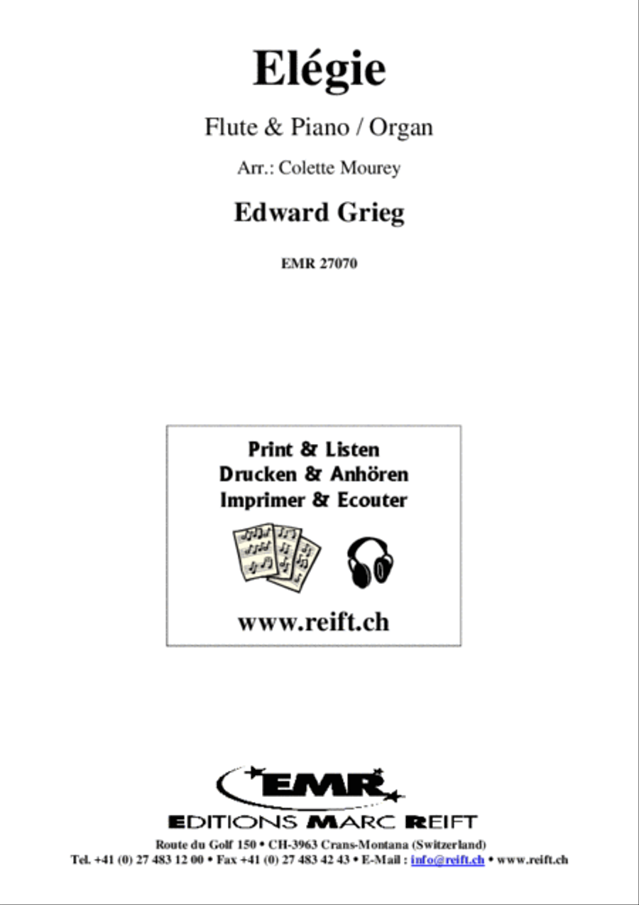 Elegie Flute Solo scores gallery preview page 2