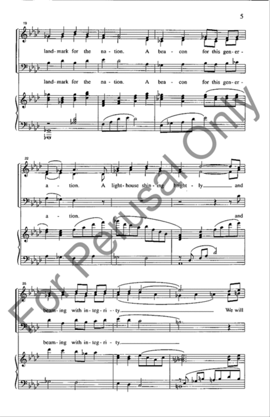 Children Of Tomorrow 3-Part scores gallery preview page 4