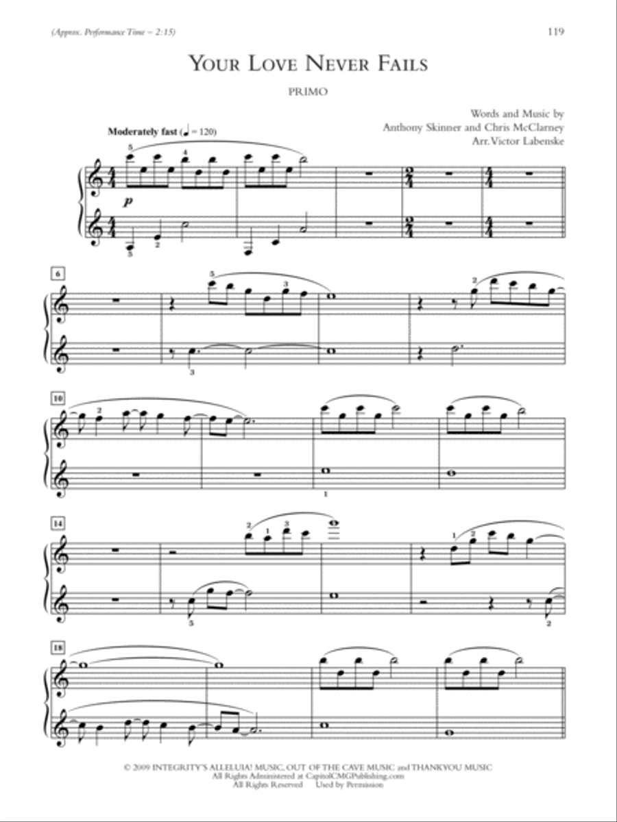 Sunday Morning Praise Duet Companion Small Ensemble scores gallery preview page 5