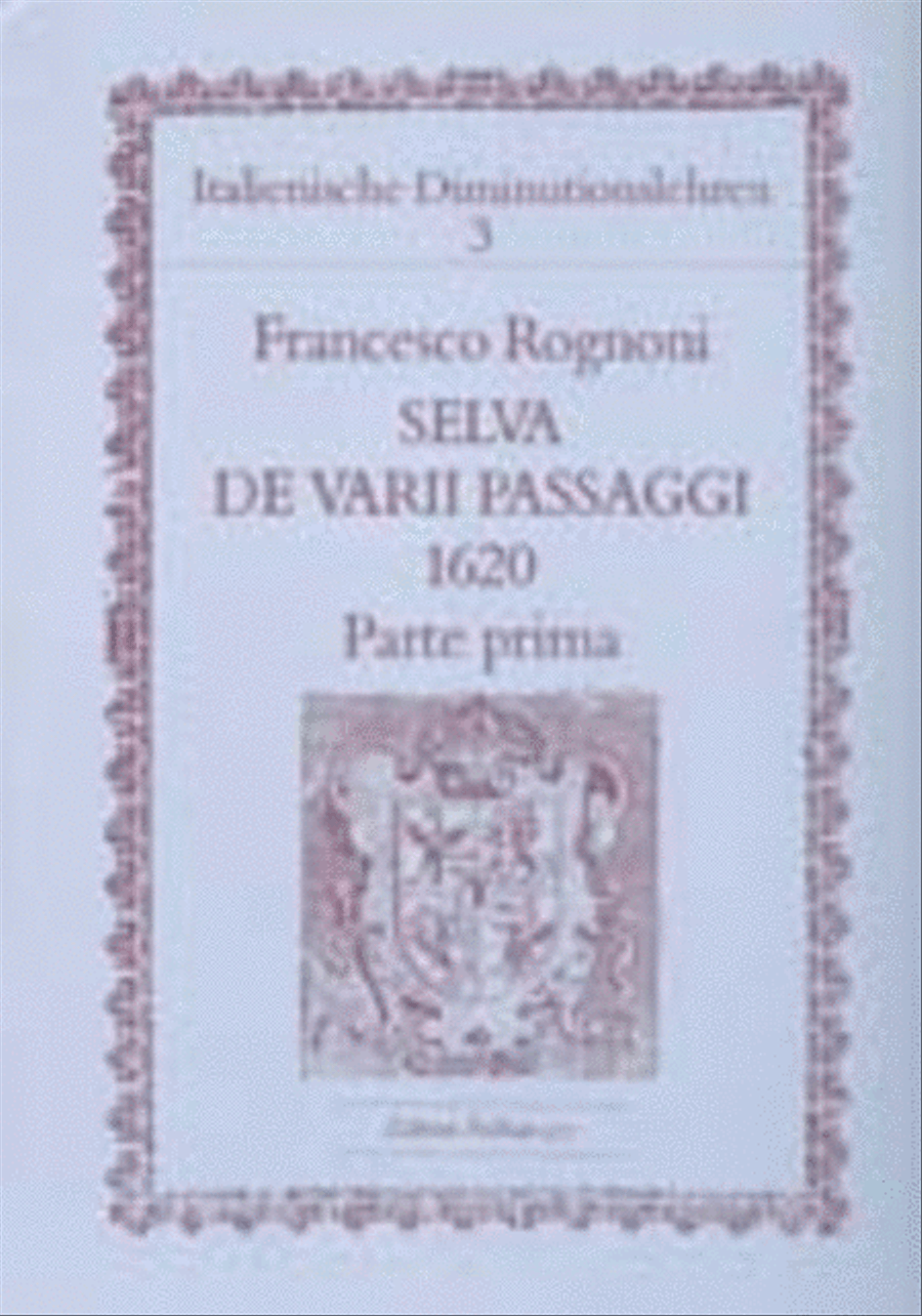 Selva de varii passaggi School and Community scores gallery preview page 1