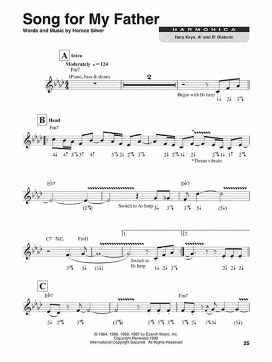 Jazz Classics Harmonica scores gallery preview page 3