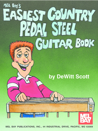 Book cover for Easiest Country Pedal Steel Guitar Book