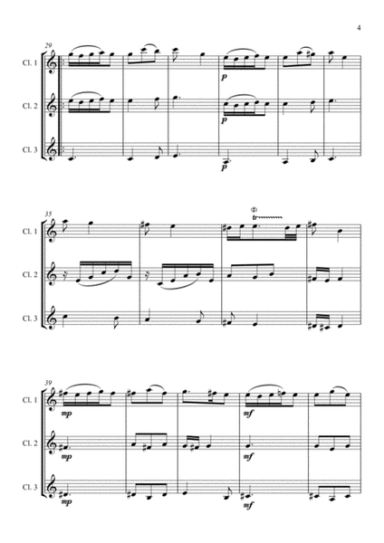 Trio Sonata - Clarinet Trio image number null