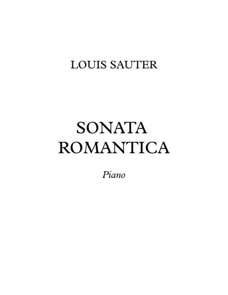 Sonata Romantica image number null
