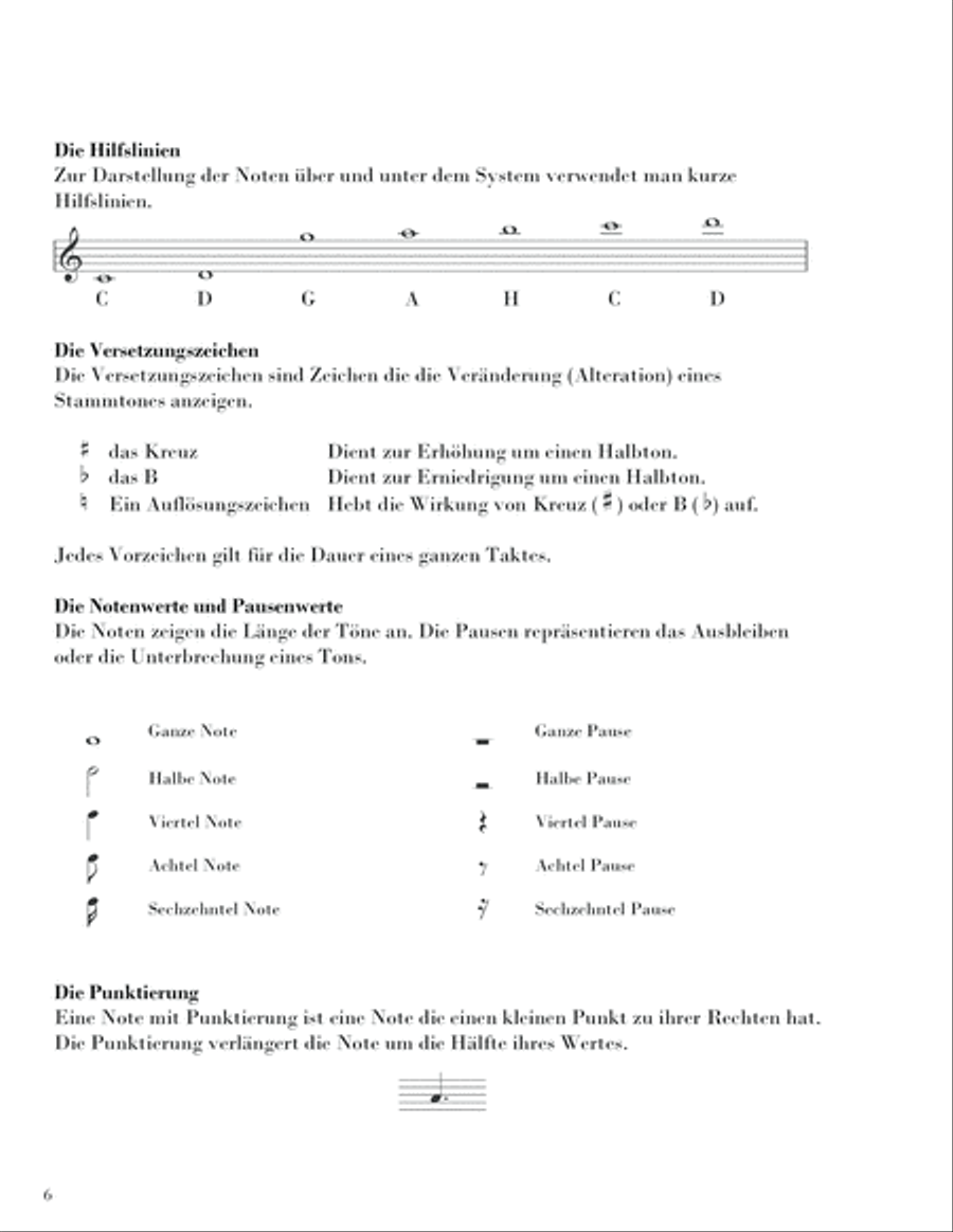 Klassische Klavier Easy Piano scores gallery preview page 6