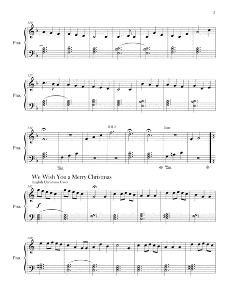 Christmas Medley (Christmas Collection, Easy Piano) & Finger Exercises image number null