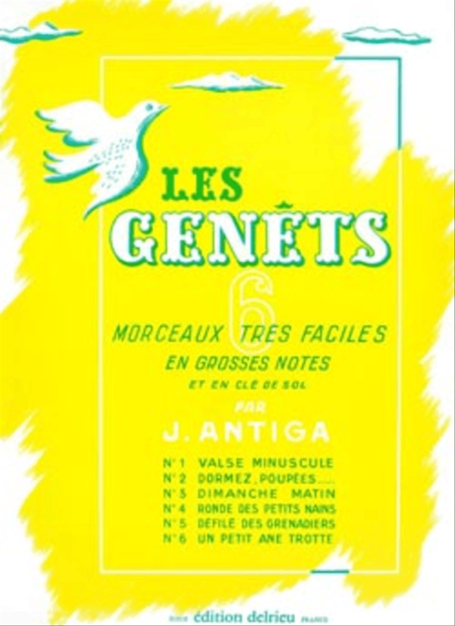 Les Genets Les Genets Easy Piano scores gallery preview page 1