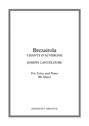 Brezairola - Chants D'Auvergne (Bb Major)