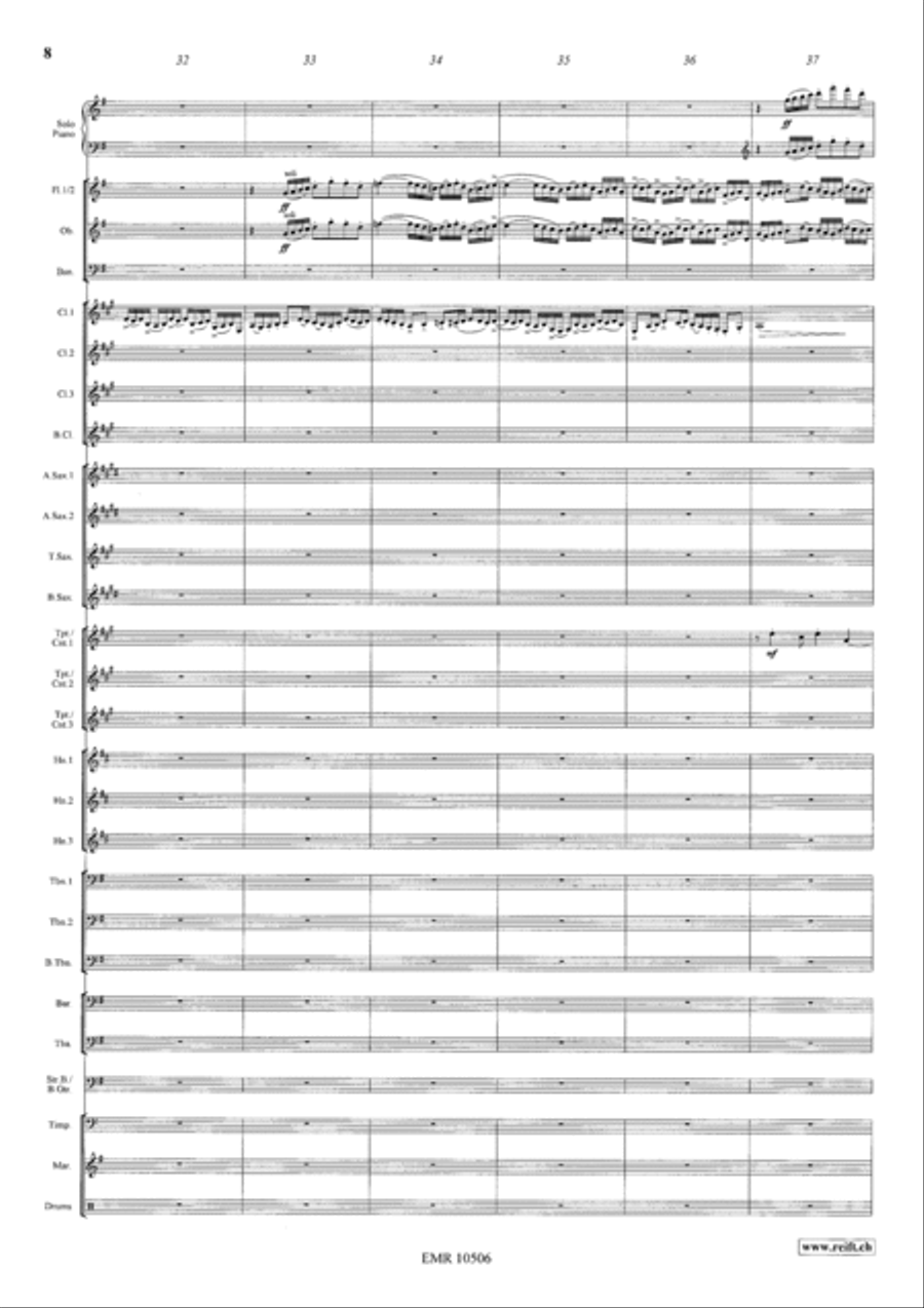 Shosholoza Concert Band scores gallery preview page 8