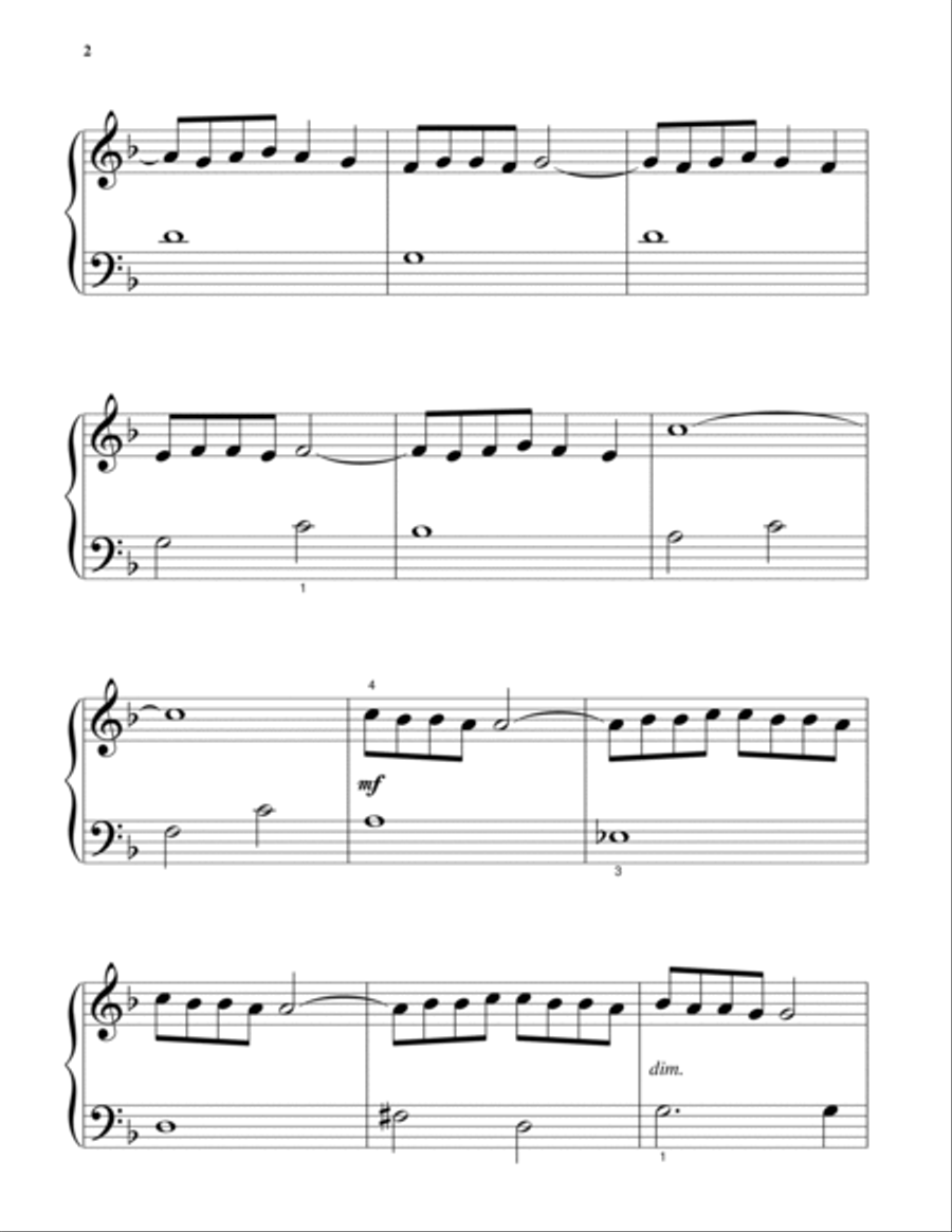 Strangers In The Night Strangers In The Night Easy Piano scores gallery preview page 2