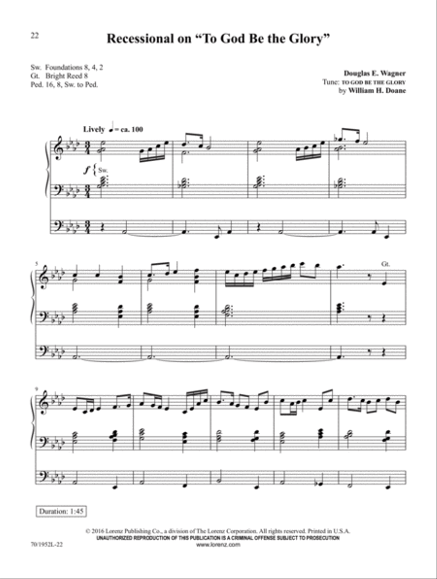 Music for Rejoicing Music for Rejoicing Organ Solo scores gallery preview page 9