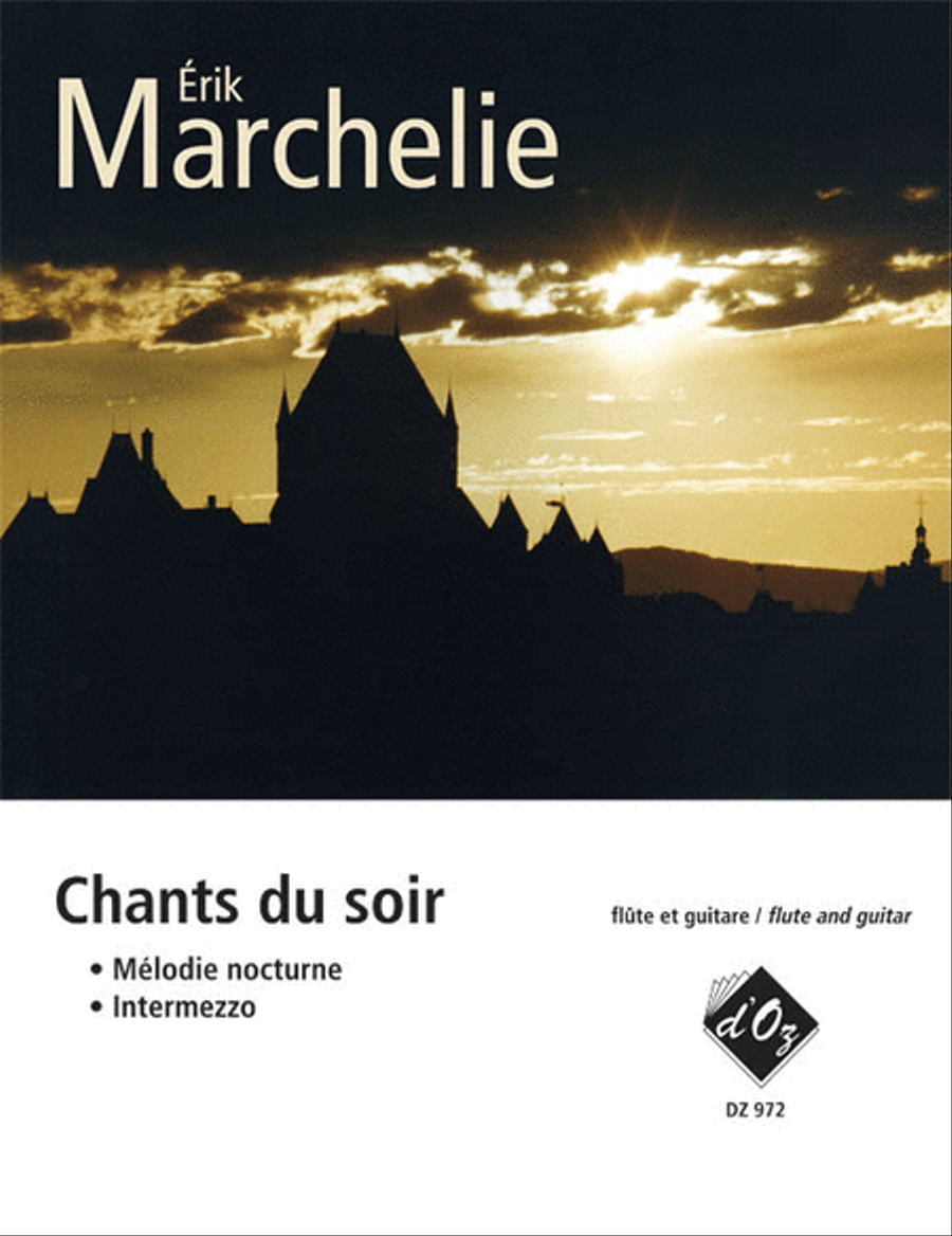 Chants du soir Flute scores gallery preview page 1