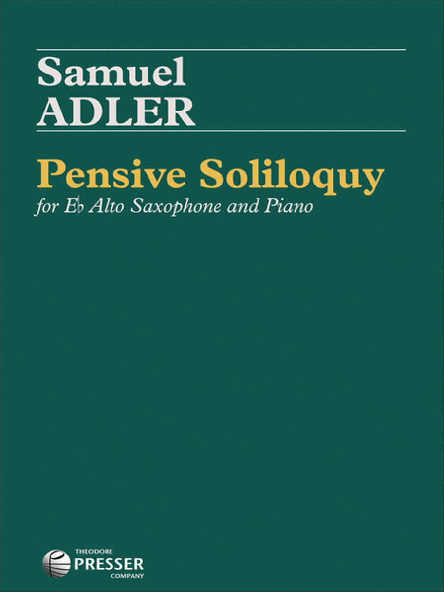 Pensive Soliloquy Chamber Music scores gallery preview page 2