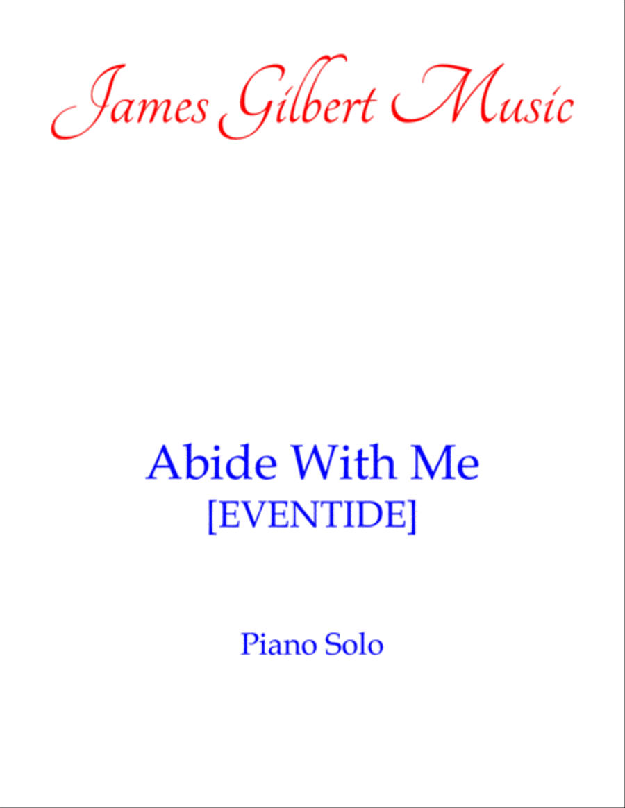 Abide With Me Piano Solo scores gallery preview page 1