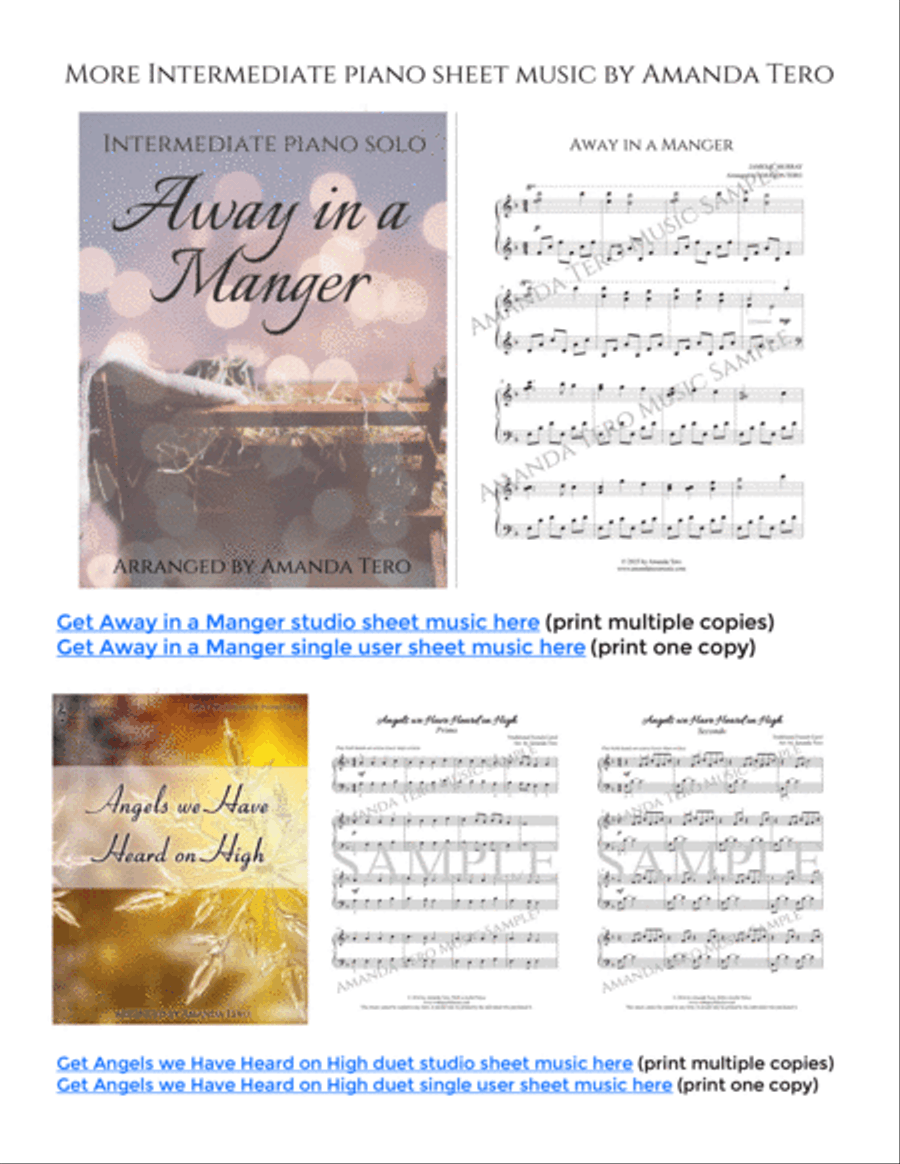 What Child is This early intermediate piano solo Piano Solo scores gallery preview page 2