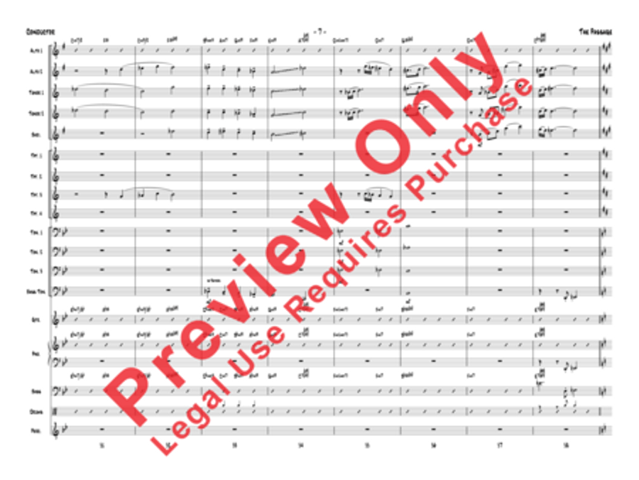 The Passage Jazz Ensemble scores gallery preview page 26