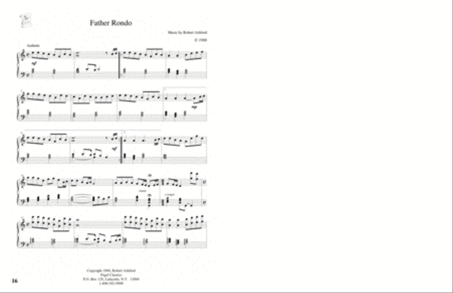 Father Rondo (Piano Solo) Piano Solo scores gallery preview page 1