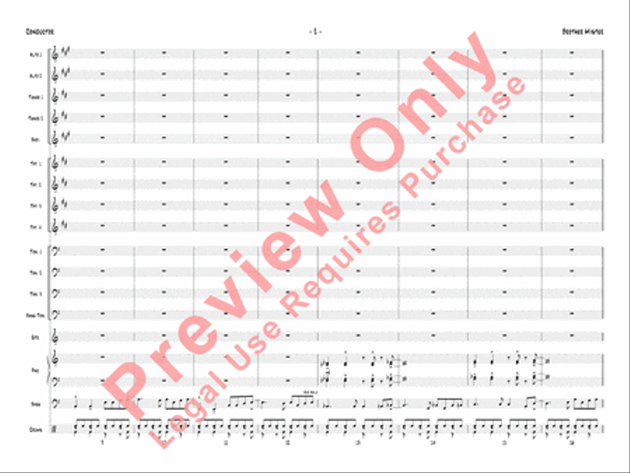 Brother Mister Jazz Ensemble scores gallery preview page 5