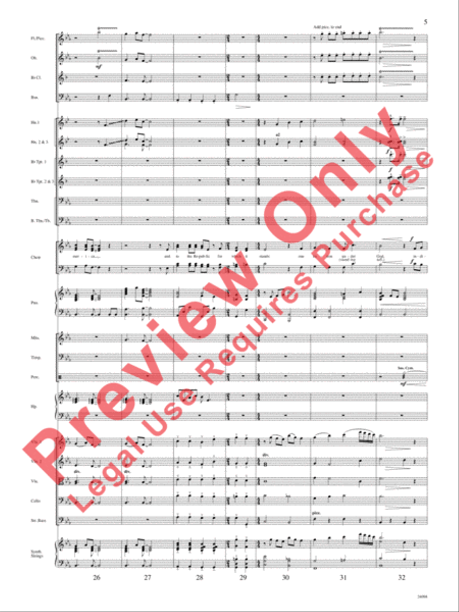 To the Flag To the Flag Choir scores gallery preview page 6