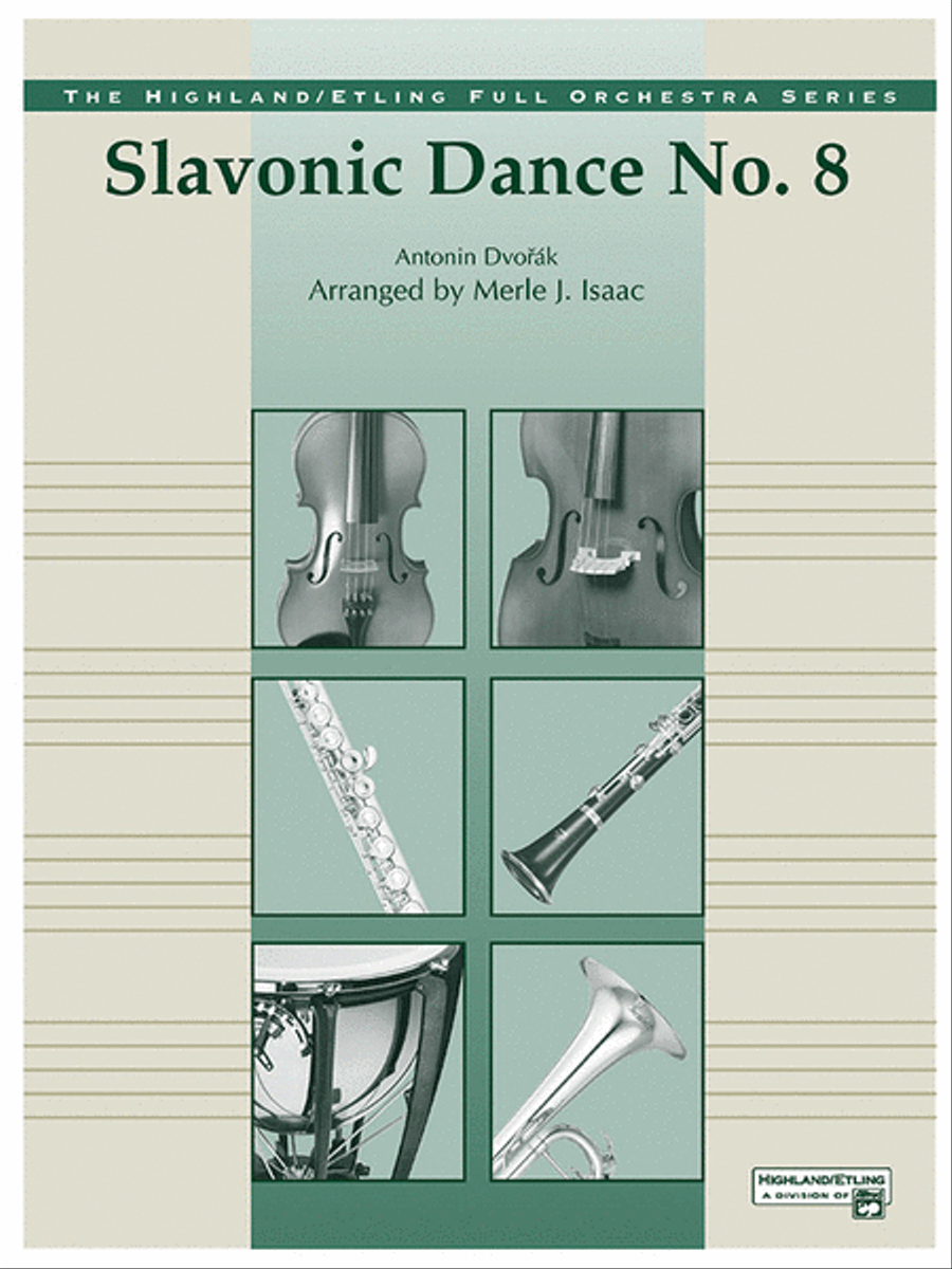 Slavonic Dance No. 8 Full Orchestra scores gallery preview page 1