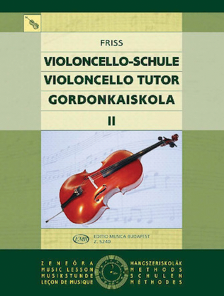 Book cover for Violoncello Tutor – Volume 2