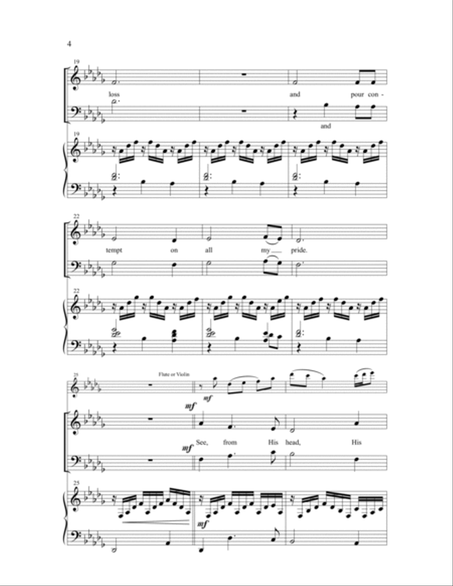 Meditation At The Cross 2-Part scores gallery preview page 3