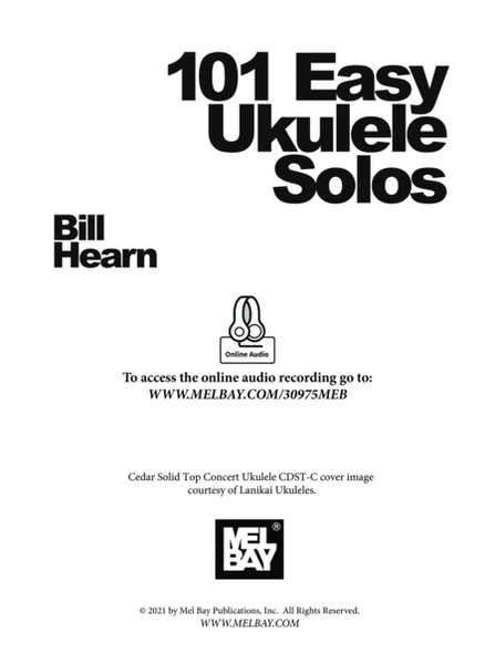 101 EASY UKULELE SOLOS Ukulele - Digital Sheet Music