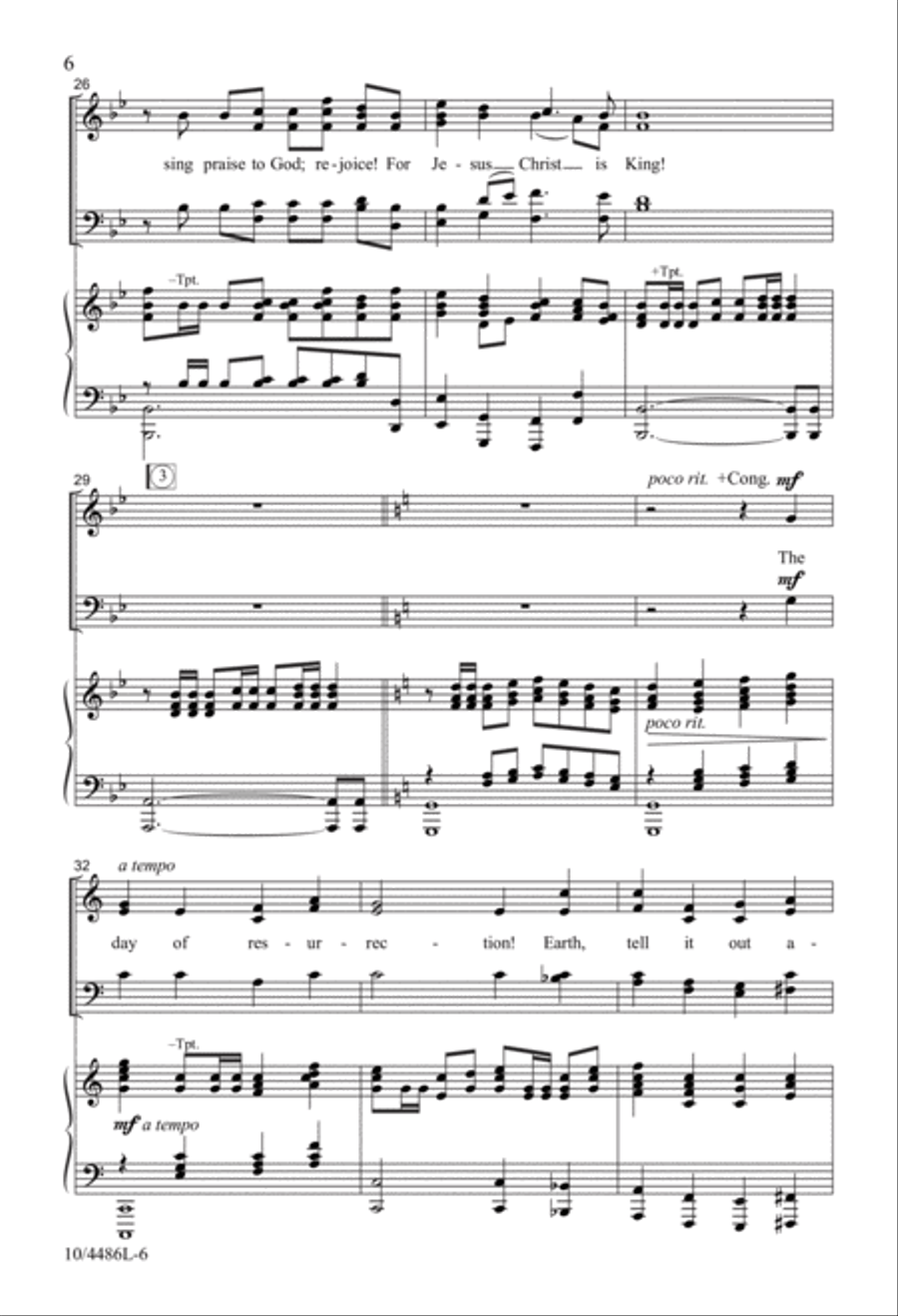 The Day of Resurrection The Day of Resurrection 4-Part scores gallery preview page 6