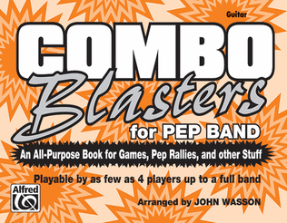 Book cover for Combo Blasters for Pep Band (Guitar)