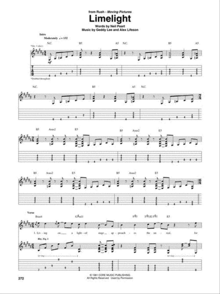 Guitar World's 50 Greatest Rock Songs of All Time Electric Guitar scores gallery preview page 7