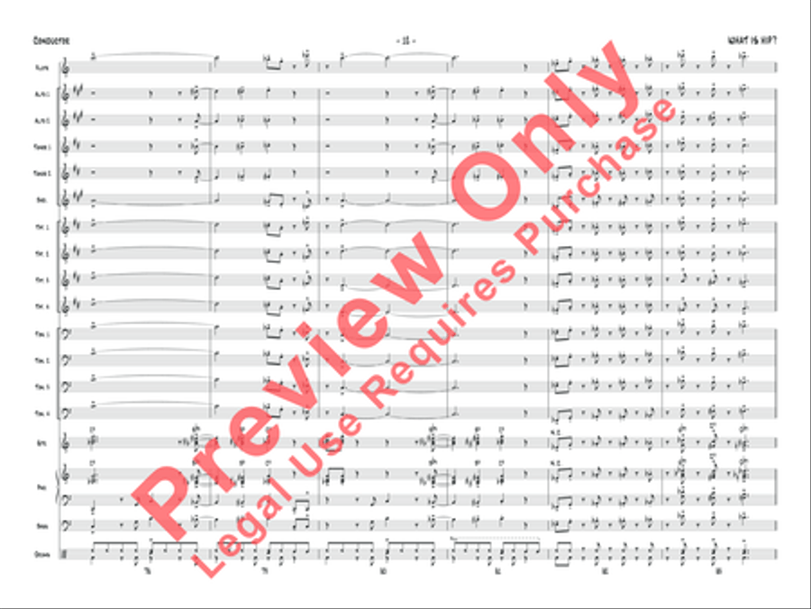 What Is Hip Jazz Ensemble scores gallery preview page 29