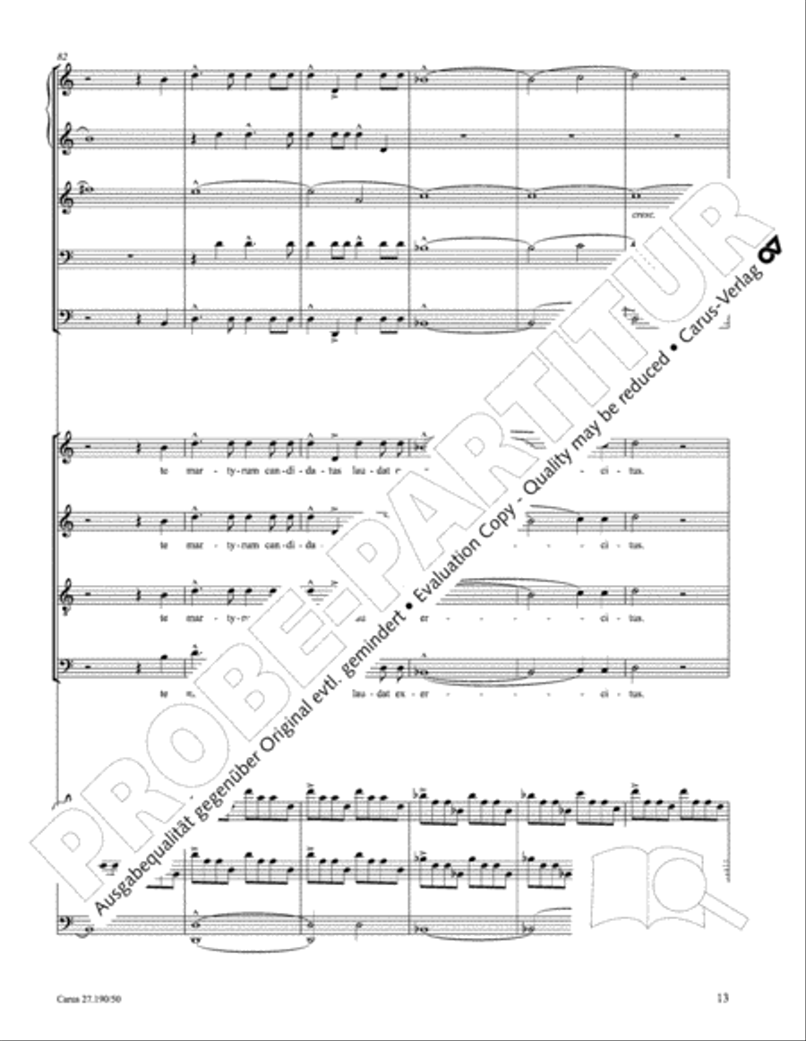 Te Deum TB scores gallery preview page 20