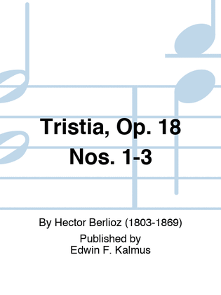 Tristia, Op. 18 Nos. 1-3