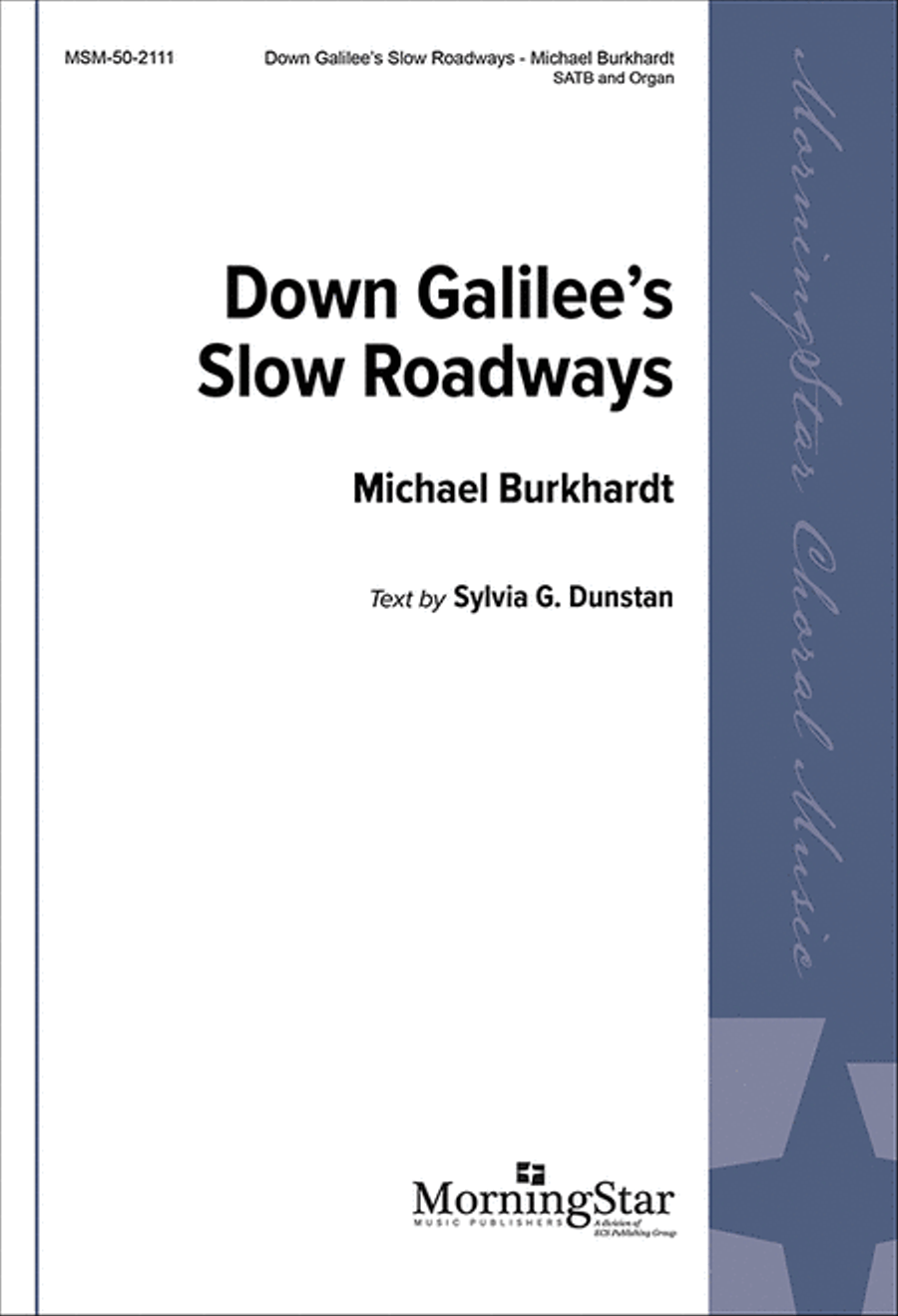 Down Galilee's Slow Roadways 4-Part scores gallery preview page 1