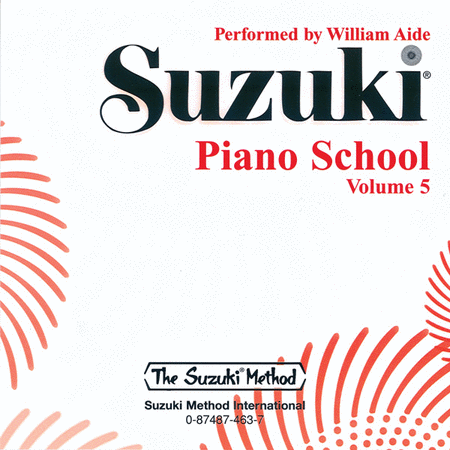 Suzuki Piano School, Volume 5 - Compact Disc