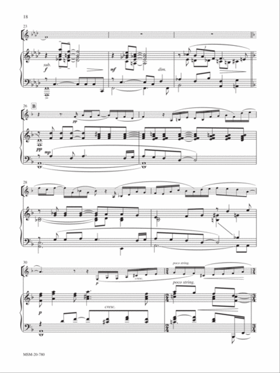 Sometimes I Feel Like a Motherless Child Alto Saxophone scores gallery preview page 3