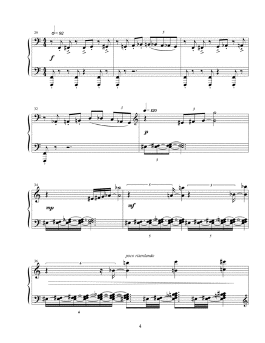 Resonances Piano Solo scores gallery preview page 6