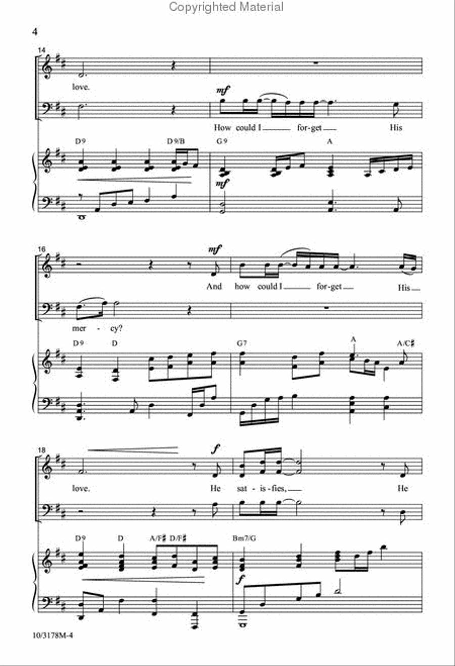 Think About His Love Think About His Love 3-Part scores gallery preview page 4
