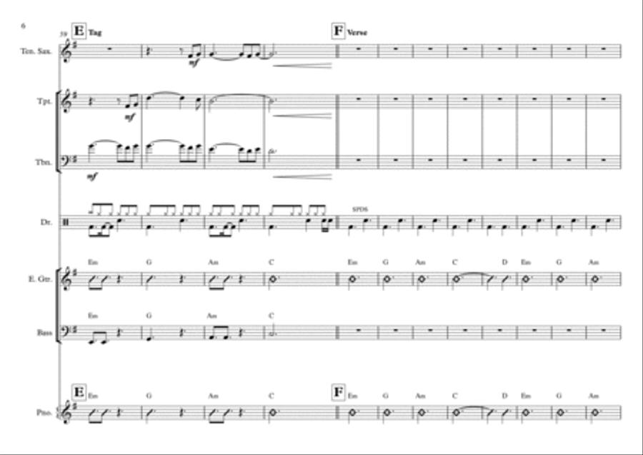 Oh Holy Night Contemporary Arrangement Piano, Vocal, Guitar scores gallery preview page 6