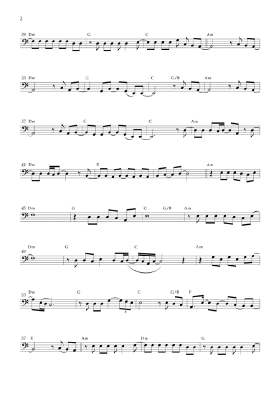 Flowers Bassoon Solo scores gallery preview page 2