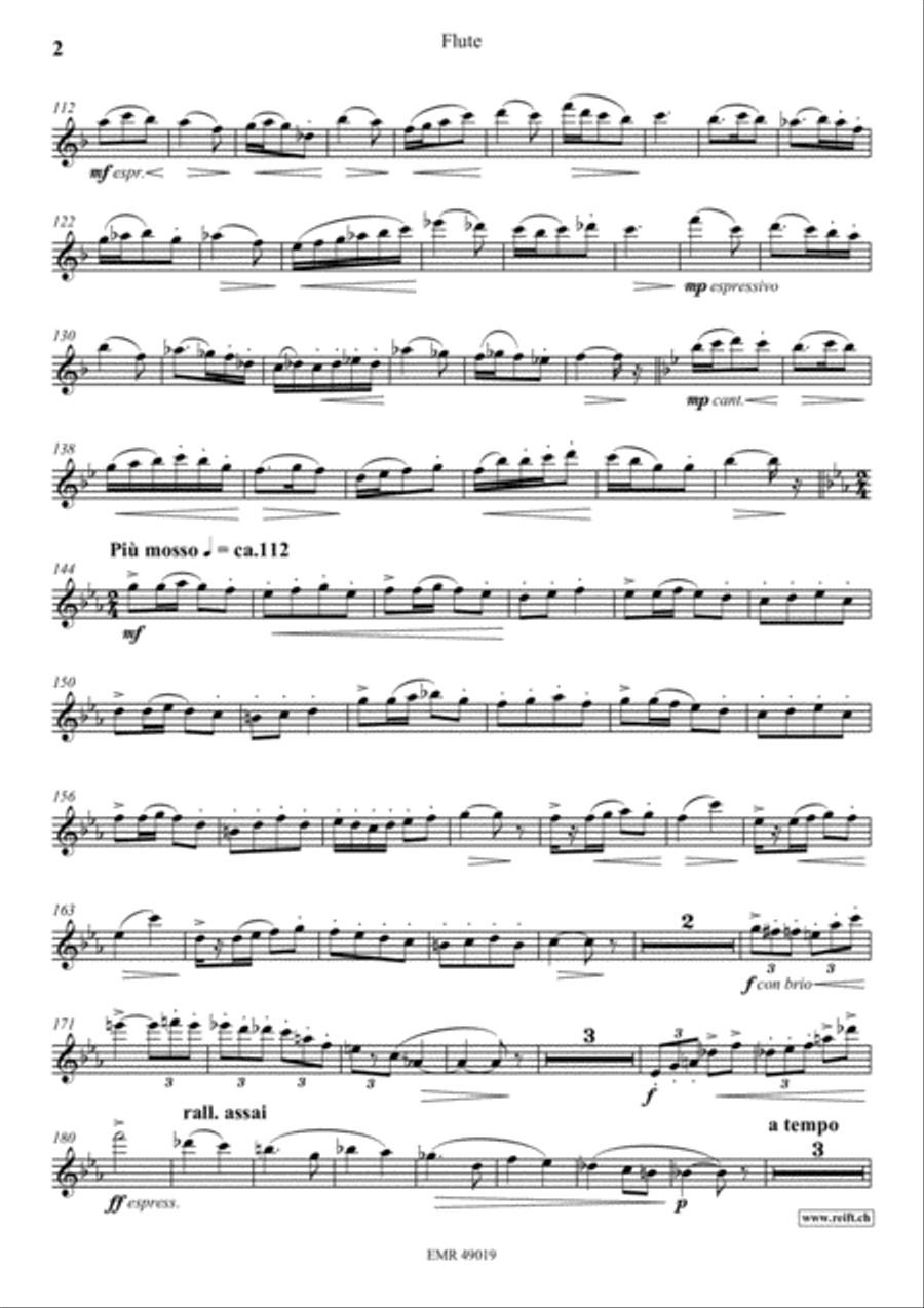 Concertino Flute Solo scores gallery preview page 3