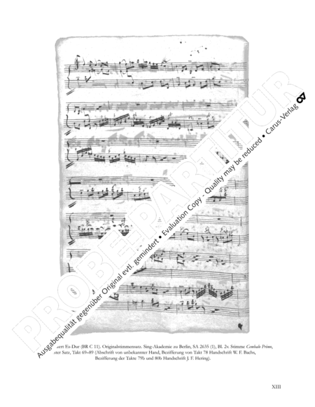 Gesamtausgabe Band 5 (Orchestermusik 2: Konzert fur 2 Cembali; Konzert fur Flote)