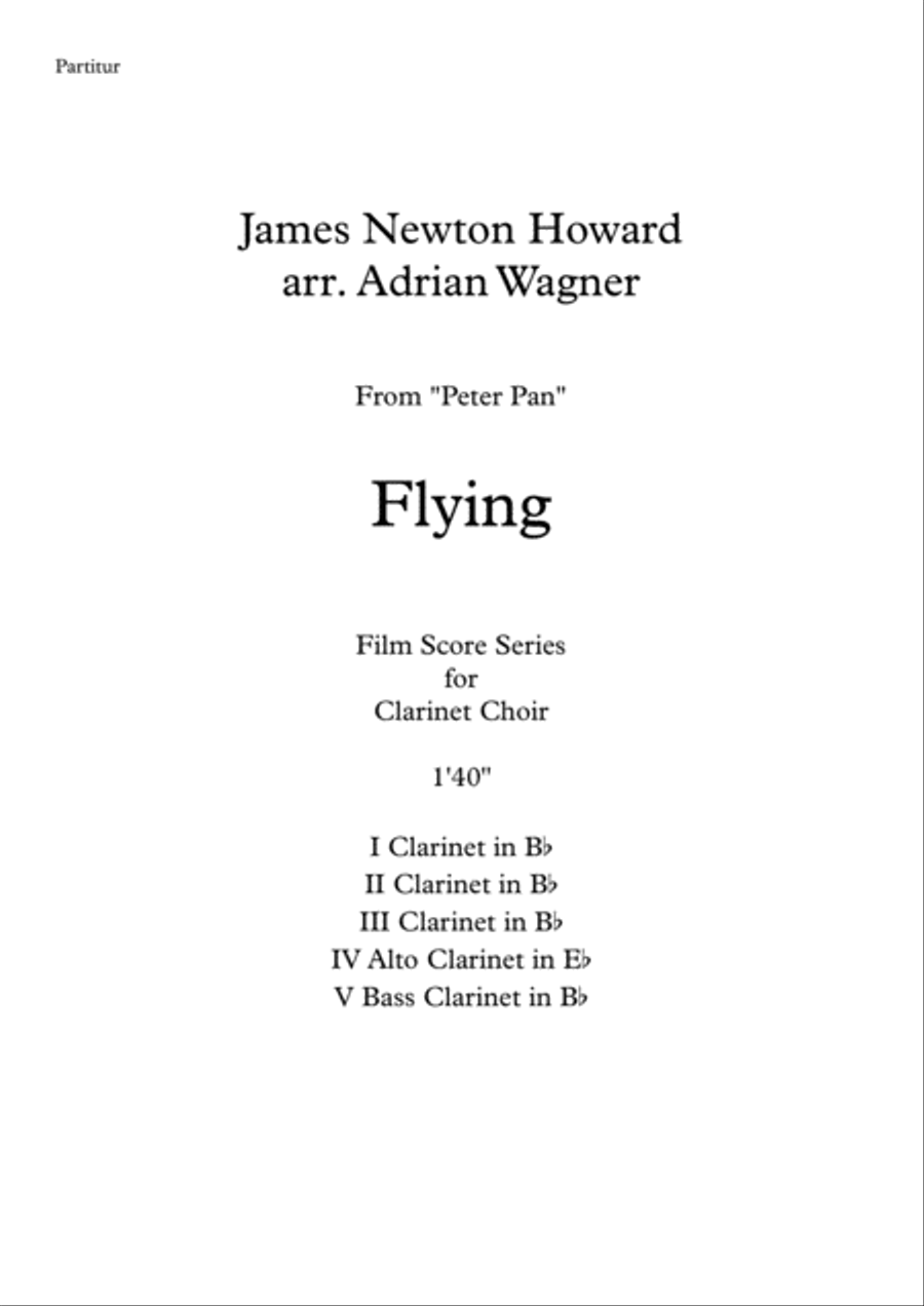 Flying Clarinet Choir scores gallery preview page 2