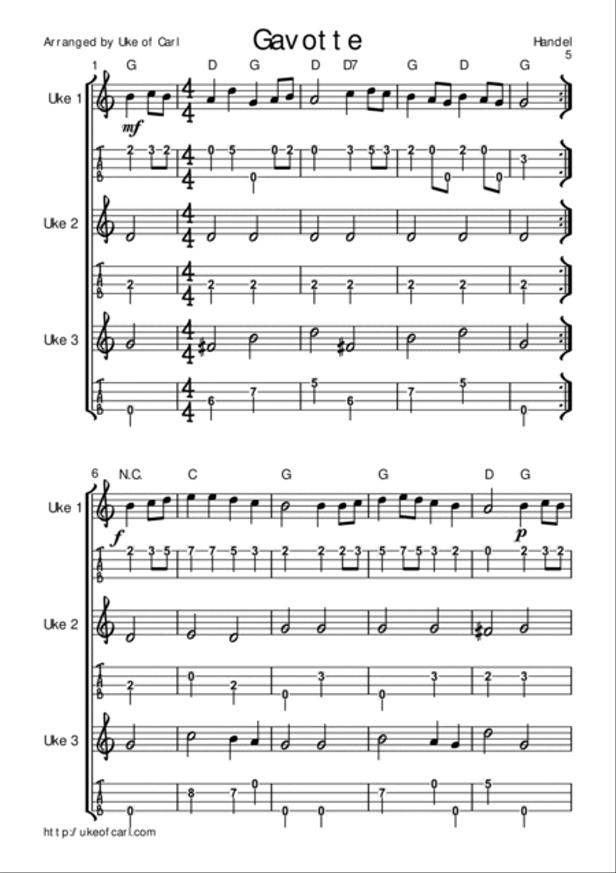Group Ukulele Book 2 - Ukulele Duets and More! Ukulele scores gallery preview page 5