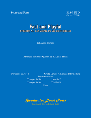 Fast and Playful (Symphony No. 4, in E minor, Op. 98: Allegro giocoso)